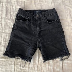 Aeropostale black cutoff shorts